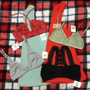 Free People/Madewell Bralette and Tank Bundle XS/S